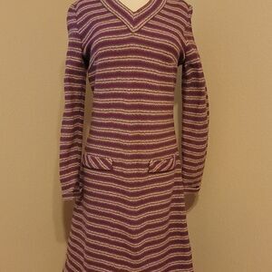 Mcmullen stripped vintage dress size 14